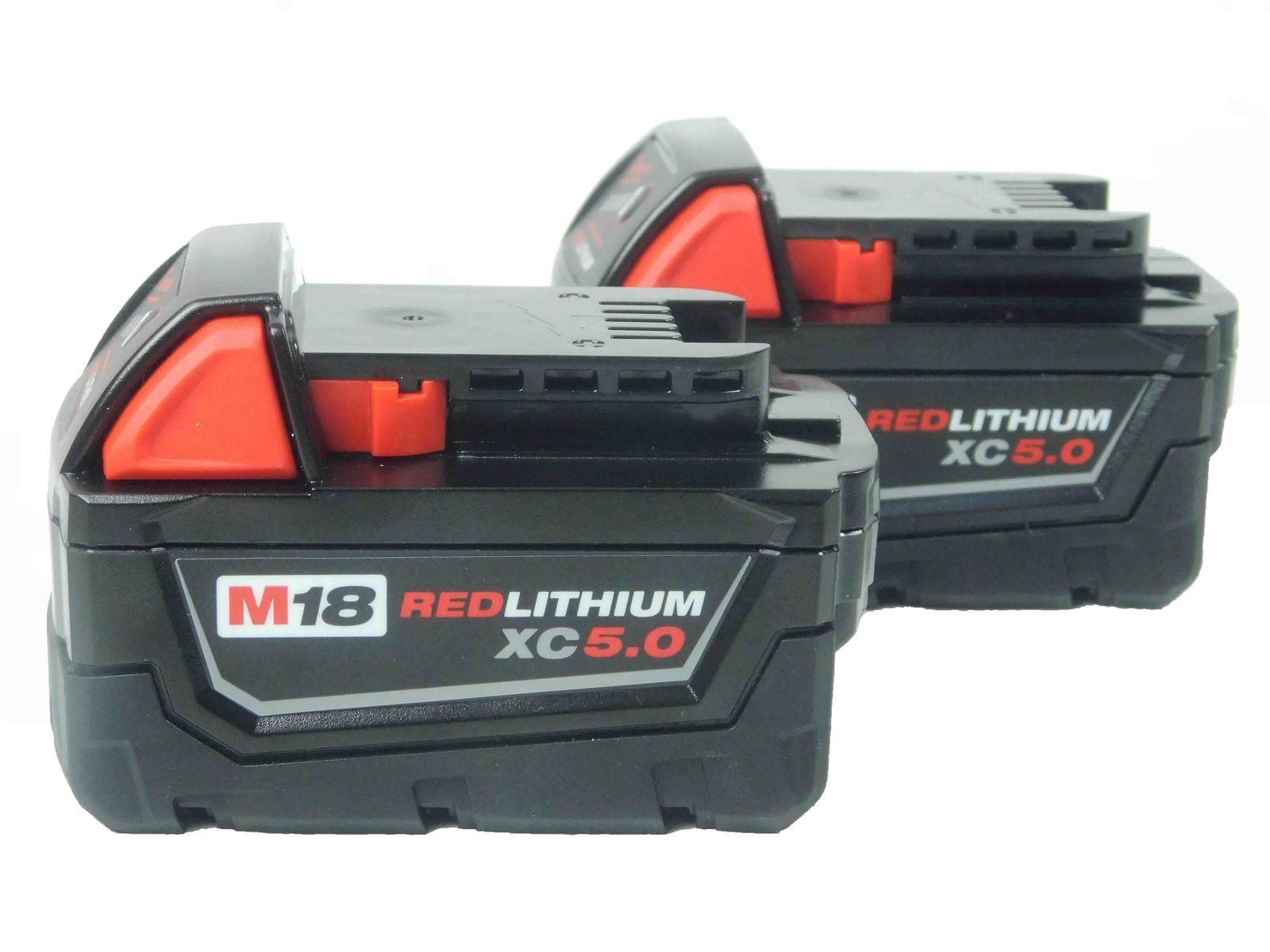 Milwaukee 48-11-1852 M18 REDLITHIUM XC 5Ah Extended Capacity Battery (2 pack)