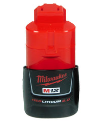 Milwaukee 48-11-2420 12V volt MAX Lithium Ion Battery Pack 2 Ah Single Pack
