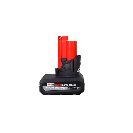 Milwauke 48-11-2450 M12 12-Volt Lithium-Ion XC High Output 5.0 Ah Battery Pack