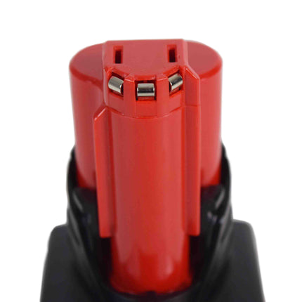 Milwaukee M12 REDLITHIUM XC6.0 12V Extended-Capacity Battery — 6.0 Ah, REDLINK Intelligence, 3× Runtime, All-Weather Performance, Compatible with 70+ M12 Tools