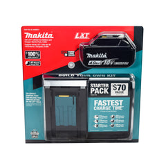 Makita BL1840BDC1 18V LXT 4.0 Ah Lithium-Ion Battery w/ Charger Starter Pack