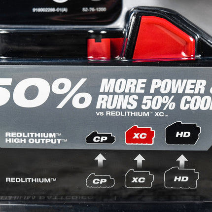 MILWAUKEE 48-59-1880 M18 REDLITHIUM HIGH OUTPUT XC8.0 Starter Kit