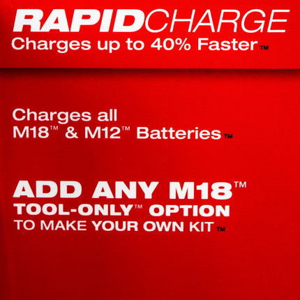 MILWAUKEE 48-59-1880 M18 REDLITHIUM HIGH OUTPUT XC8.0 Starter Kit