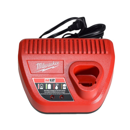 Milwaukee M12 12-Volt Lithium-Ion 4.0 Ah and 2.0 Ah Batteries and Charger Kit