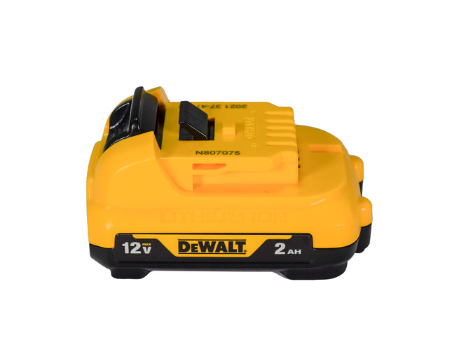 DeWalt DCB122 12V MAX 2.0Ah Lithium-Ion Battery Pack with Fuel Gauge – Compatible with XTREME 12V MAX Tools