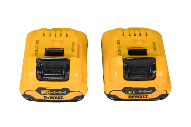 DeWalt DCB122 12V 2.0Ah Lithium-Ion Batteries - 2 Pack