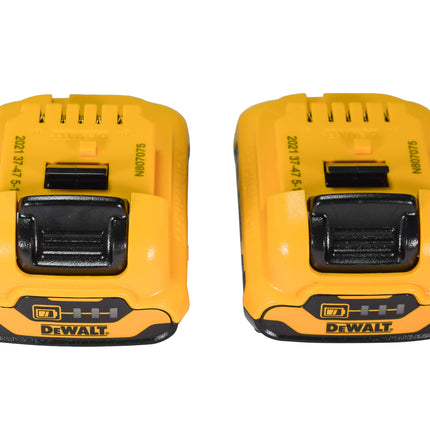 DeWalt DCB122 12V 2.0Ah Lithium-Ion Batteries - 2 Pack