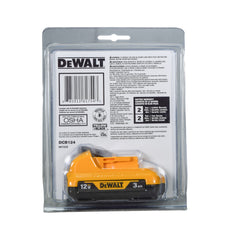 DeWalt DCB124 3.0 AH 12V Battery