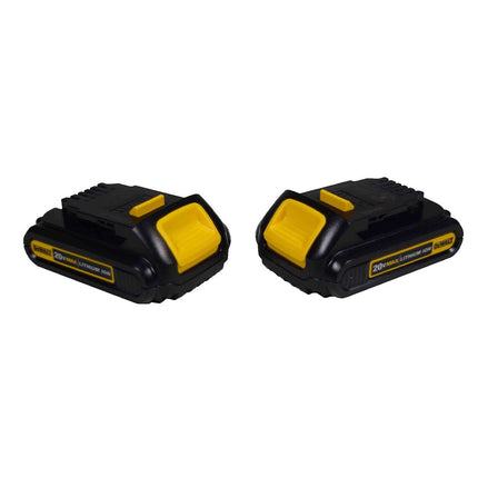 Dewalt DCB201 20-Volt MAX Lithium-Ion 1.5Ah Compact Battery Pack (2 Pack)