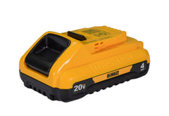 DeWalt DCB240 20V MAX* 4.0Ah Lithium-Ion Compact Battery