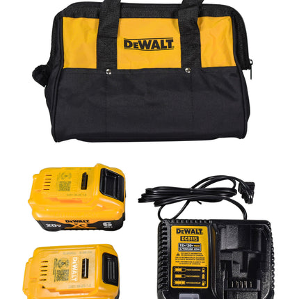 DeWalt DCB246CK 20-Volt Max Lithium-Ion Battery Compact Starter Kit
