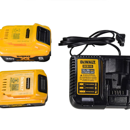 DeWalt DCB246CK 20-Volt Max Lithium-Ion Battery Compact Starter Kit