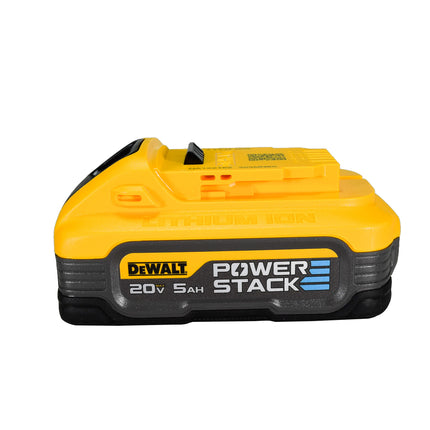 DEWALT Powerstack 20V MAX Battery, Rechargeable, 5Ah, Lithium Ion, 2-Pack (DCBP520-2)
