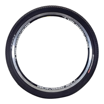 Kenda Konversion Pro K1079 - 20x1.75 Tube Bicycle Tire - 120TPI, 100 PSI Max, and Fold Bead - Lightweight, High- Performance BMX and Street Bike Tire (20x1.75)(20/1.75) w/ Kenda Keychain