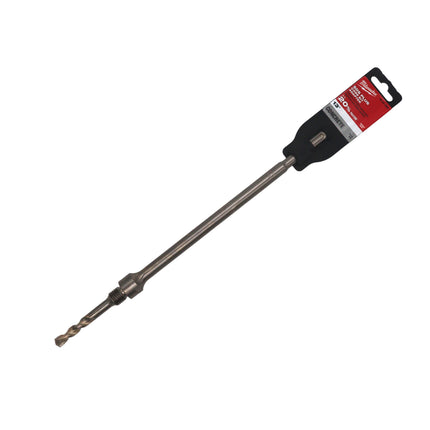 Milwaukee 13-Inch SDS-Plus Core Bit Adapter – Heavy-Duty Steel Adapter for SDS-Plus Rotary Hammers – Enables Use of Core Bits for Concrete, Masonry/Stone Drilling – Durable, Precision-Machined Design