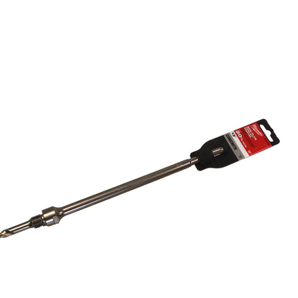 Milwaukee 13-Inch SDS-Plus Core Bit Adapter – Heavy-Duty Steel Adapter for SDS-Plus Rotary Hammers – Enables Use of Core Bits for Concrete, Masonry/Stone Drilling – Durable, Precision-Machined Design