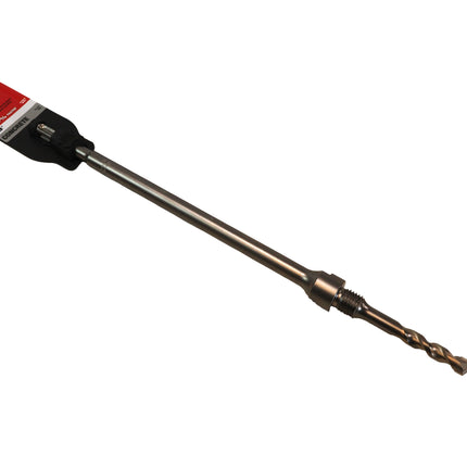 Milwaukee 13-Inch SDS-Plus Core Bit Adapter – Heavy-Duty Steel Adapter for SDS-Plus Rotary Hammers – Enables Use of Core Bits for Concrete, Masonry/Stone Drilling – Durable, Precision-Machined Design