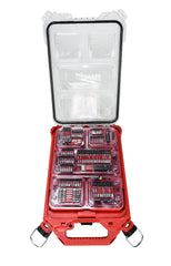 MilwaukeeTool 48-32-4082 Impact-Duty Alloy Steel Driver Bit Set with PACKOUT Case (100-Piece)