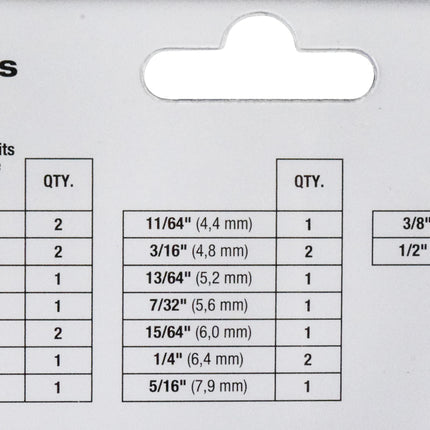 Milwaukee Tool 48-89-2801 Jobber Length Drill Bit Set 1/16 - 1/2 Inch Thunderbolt