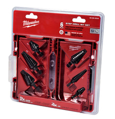 Milwaukee 48-89-9224 Black Oxide Step Drill Bit Set (6-Piece)