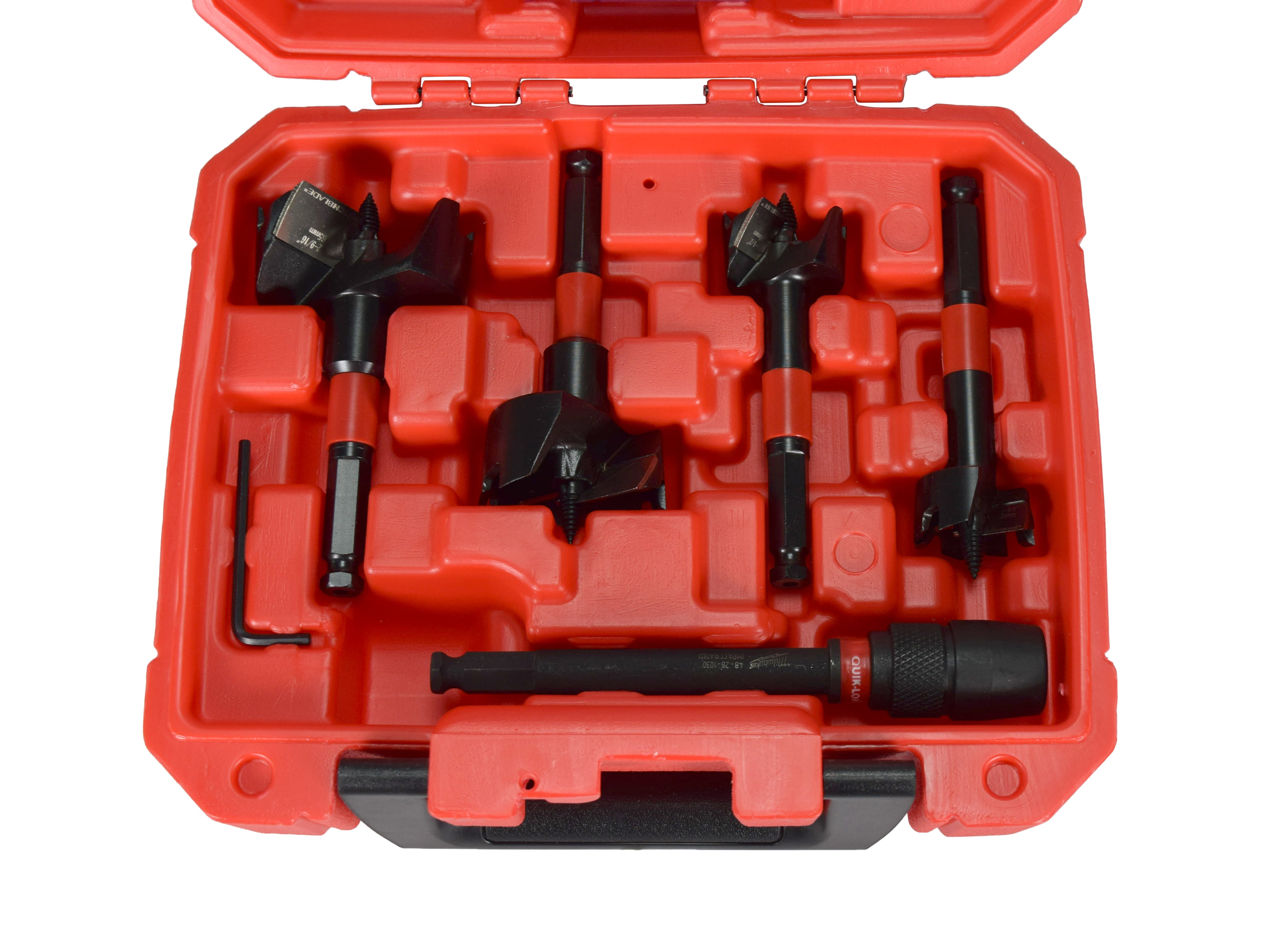 Milwaukee 49-22-5100 SWITCHBLADE Plumbers Selfeed Bits Set (5-Piece)