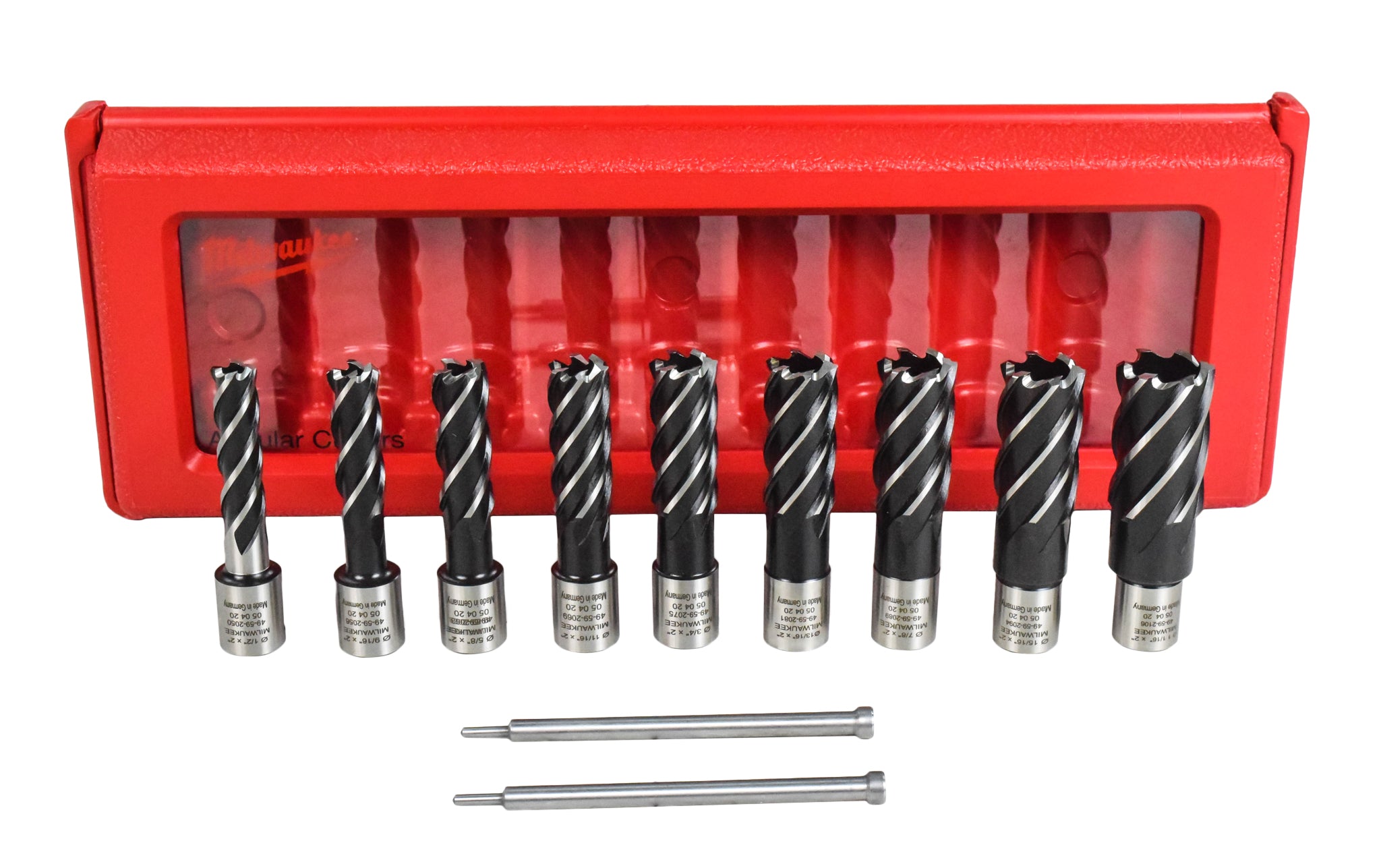 Milwaukee 49-22-8410 Annular Cutter Kit 9 Piece