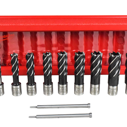 Milwaukee 49-22-8410 Annular Cutter Kit 9 Piece
