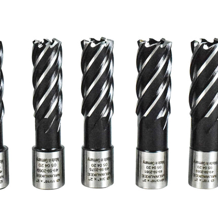 Milwaukee 49-22-8410 Annular Cutter Kit 9 Piece
