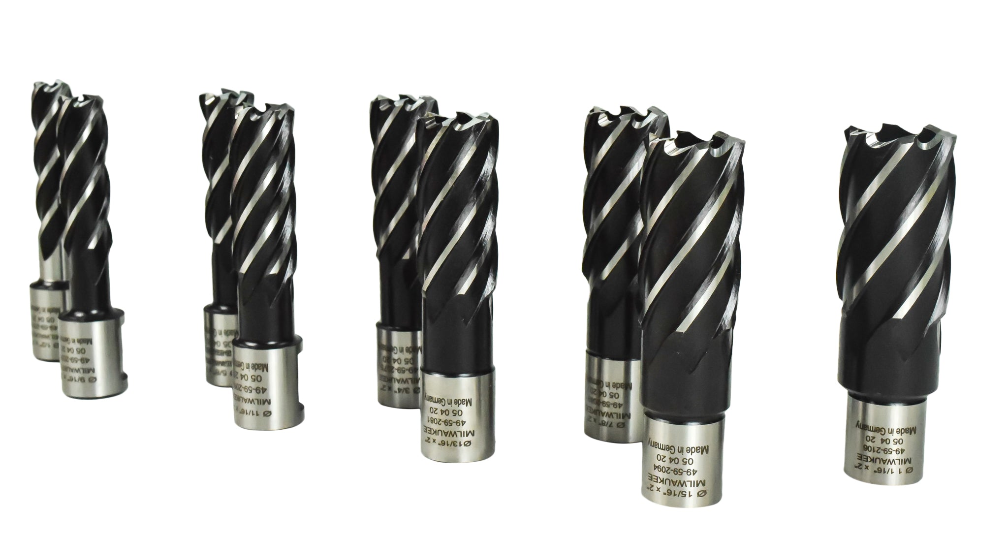 Milwaukee 49-22-8410 Annular Cutter Kit 9 Piece