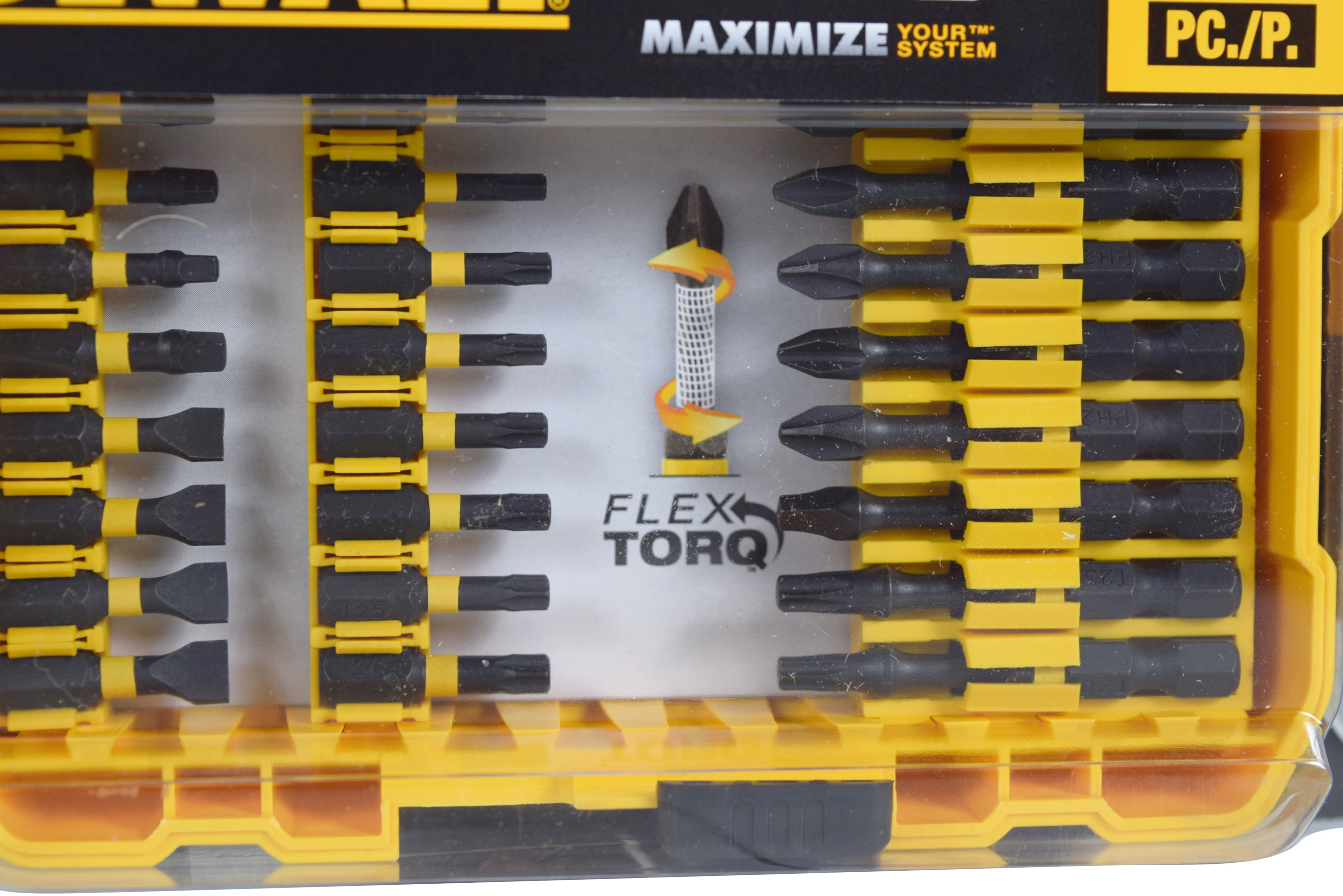 DEWALT DWA2T40IR Impact Ready 40-Piece FlexTorq Screw Driving Set