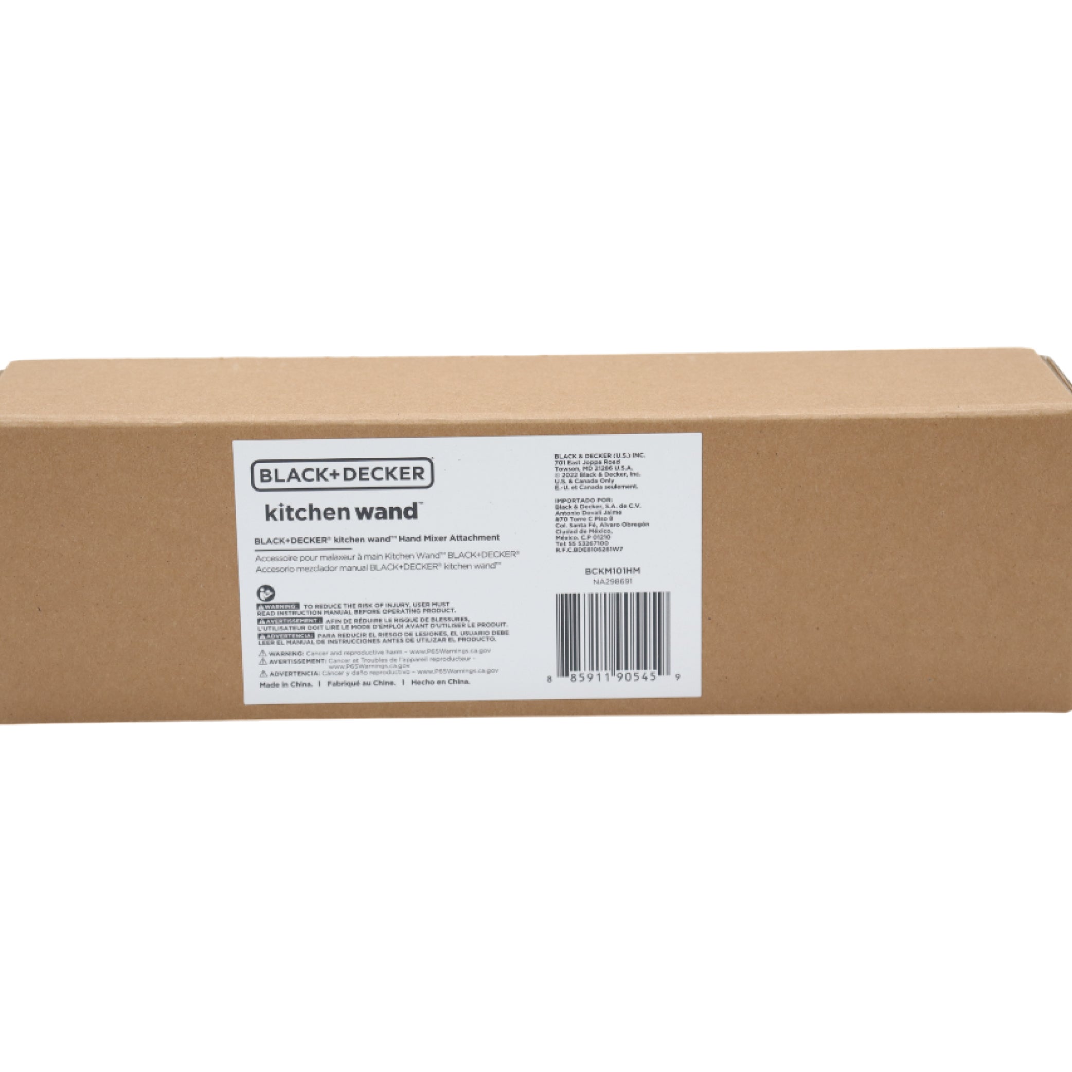 BLACK+DECKER BCKM101HM Beater Attachment Replacement for Kitchen Wand Hand Mixer – Durable, Food-Safe Mixing Blade – Compatible with Select BLACK+DECKER Models