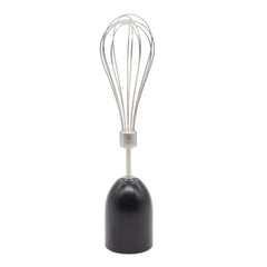 BLACK+DECKER BCKM101WH Kitchen Wand Whisk Attachment - Compatible with Select Hand Mixers, 5-Speed Aeration, Stainless Steel Wires, Easy-Lock Design - Ideal for Whipping Cream, Eggs & More