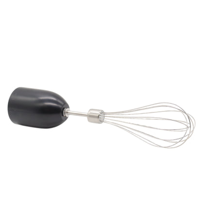BLACK+DECKER BCKM101WH Kitchen Wand Whisk Attachment - Compatible with Select Hand Mixers, 5-Speed Aeration, Stainless Steel Wires, Easy-Lock Design - Ideal for Whipping Cream, Eggs & More