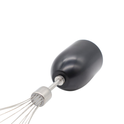 BLACK+DECKER BCKM101WH Kitchen Wand Whisk Attachment - Compatible with Select Hand Mixers, 5-Speed Aeration, Stainless Steel Wires, Easy-Lock Design - Ideal for Whipping Cream, Eggs & More