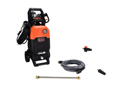 Black and Decker BEPW2000 2000 PSI 1.2 GPM Cold Water Electric Pressure Washer with Integrated Wand and Hose Storage
