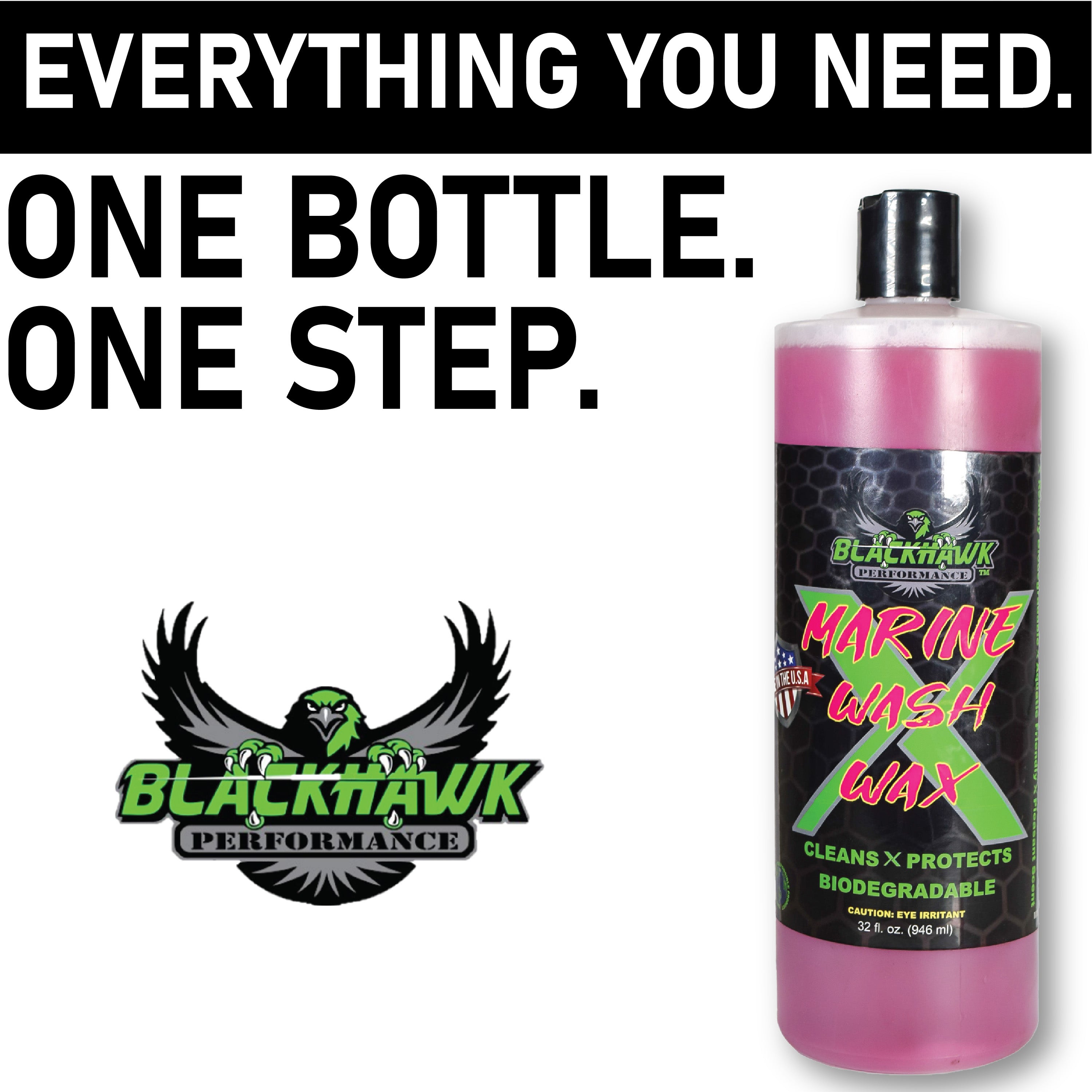 Blackhawk Performance Shine X Streak Free Water Spot Remove (32oz, 4 Pack)