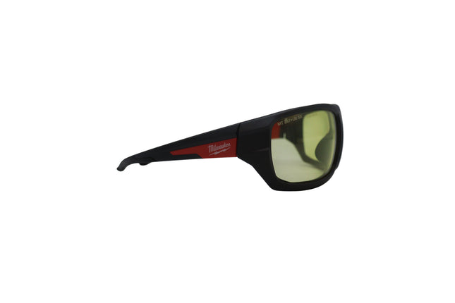 Milwaukee 48-73-2121, Performance Safety Glasses, Fog-Free Yellow Lenses