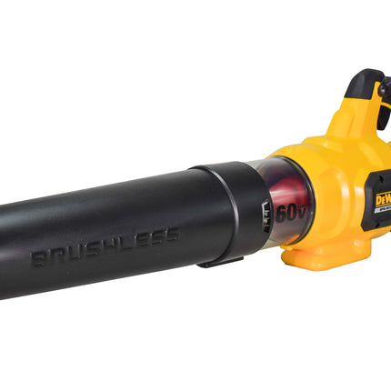 DEWALT DCBL772X1 FLEXVOLT 60V MAX* Brushless Handheld Axial Blower - 125 MPH, 600 CFM, Includes 3.0Ah Battery and Charger - Cordless Leaf Blower for Heavy-Duty Jobsite & Yard Cleanup