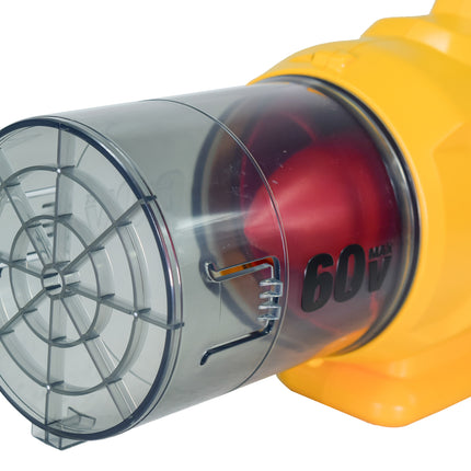 DEWALT DCBL772X1 FLEXVOLT 60V MAX* Brushless Handheld Axial Blower - 125 MPH, 600 CFM, Includes 3.0Ah Battery and Charger - Cordless Leaf Blower for Heavy-Duty Jobsite & Yard Cleanup