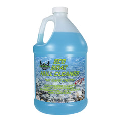 BLACKHAWK PERFORMANCE Eco Boat Hull Cleaner - Effortlessly Removes Water Stains, Deposits, Scale, & Scum - Safe for All Fiberglass & Aluminum Boats - Made in USA (1 Pack, 1 Gallon)