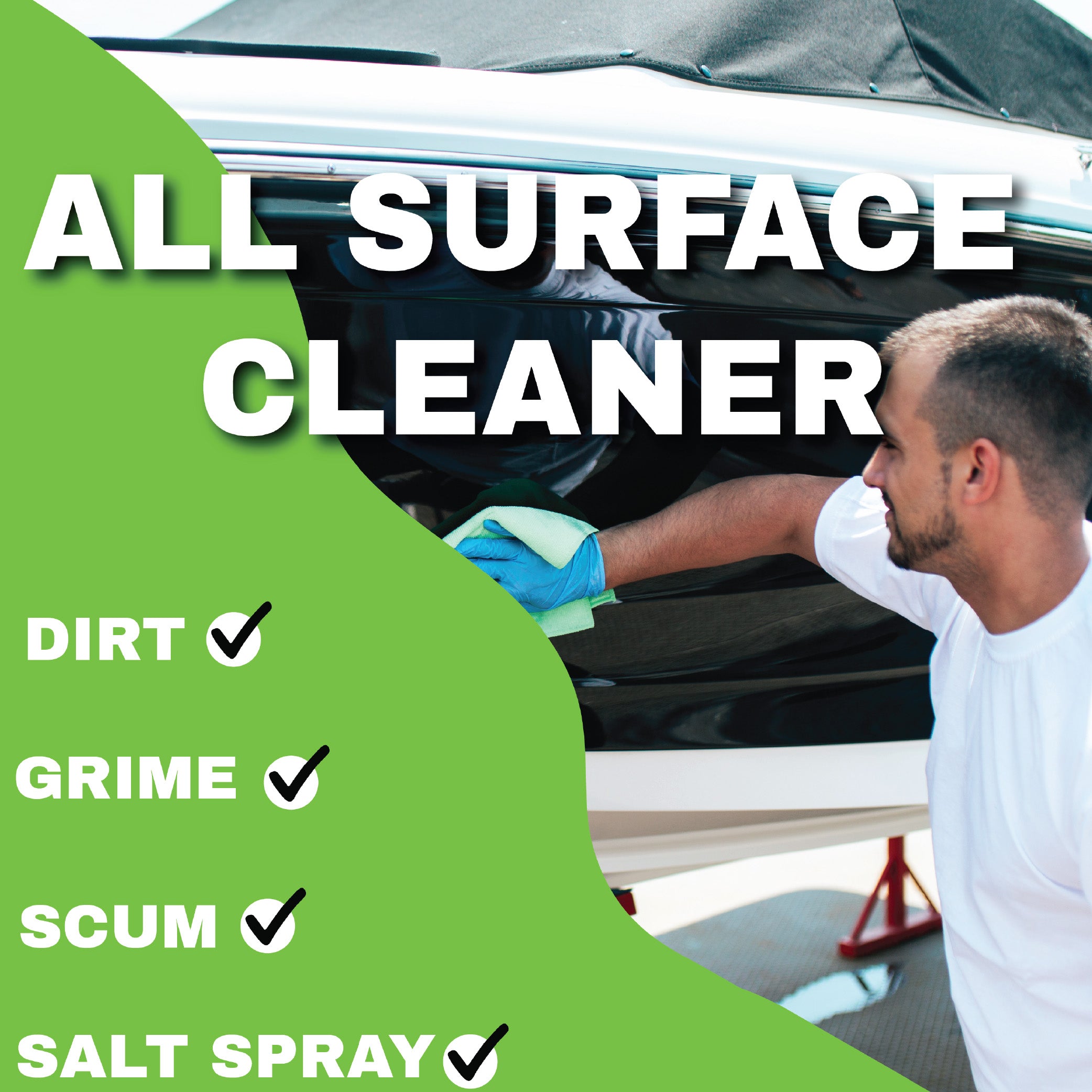 BLACKHAWK PERFORMANCE Boat Wash X Wax - Gently Removes All Dirt & Grime - Non-Yellowing Wax Leaves Shiny Finish While Protecting All Paints & Clear Coats - Marine Safe - Made in USA (16oz, 3pk)