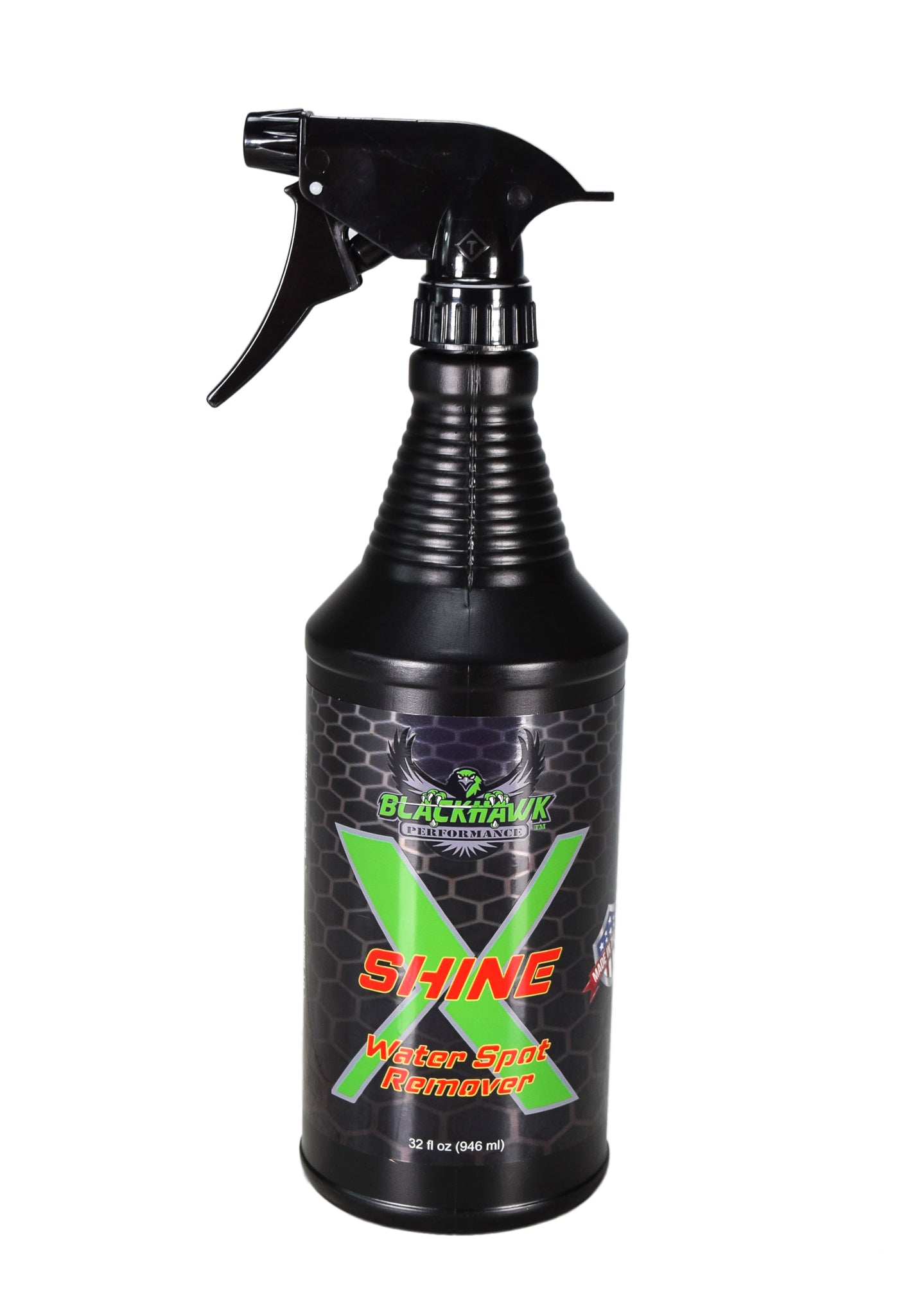Blackhawk Lubricants Shine X Multi-Surface Cleaner, Water Spot Remover, and UV Protectant