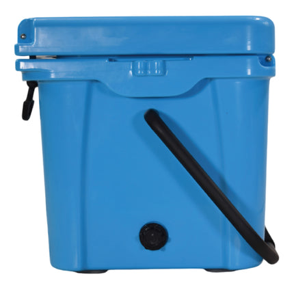 BOB THE COOLER CO 25QT "The Wingman" Leak-Proof Hard Cooler with Heavy Duty Handle & Built In Lid Latching Bottle Openers - Fits 35 12oz Cans for the Beach, Camping, Tailgating, Sports, & More