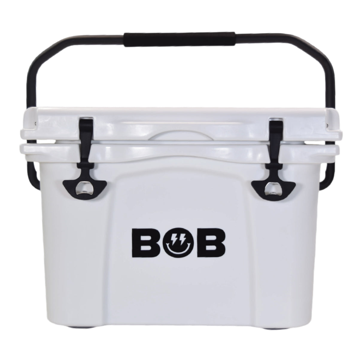 Bob The Cooler - 25QT "Wingman" Hard Cooler - Thick insulated walls/lid.(White)