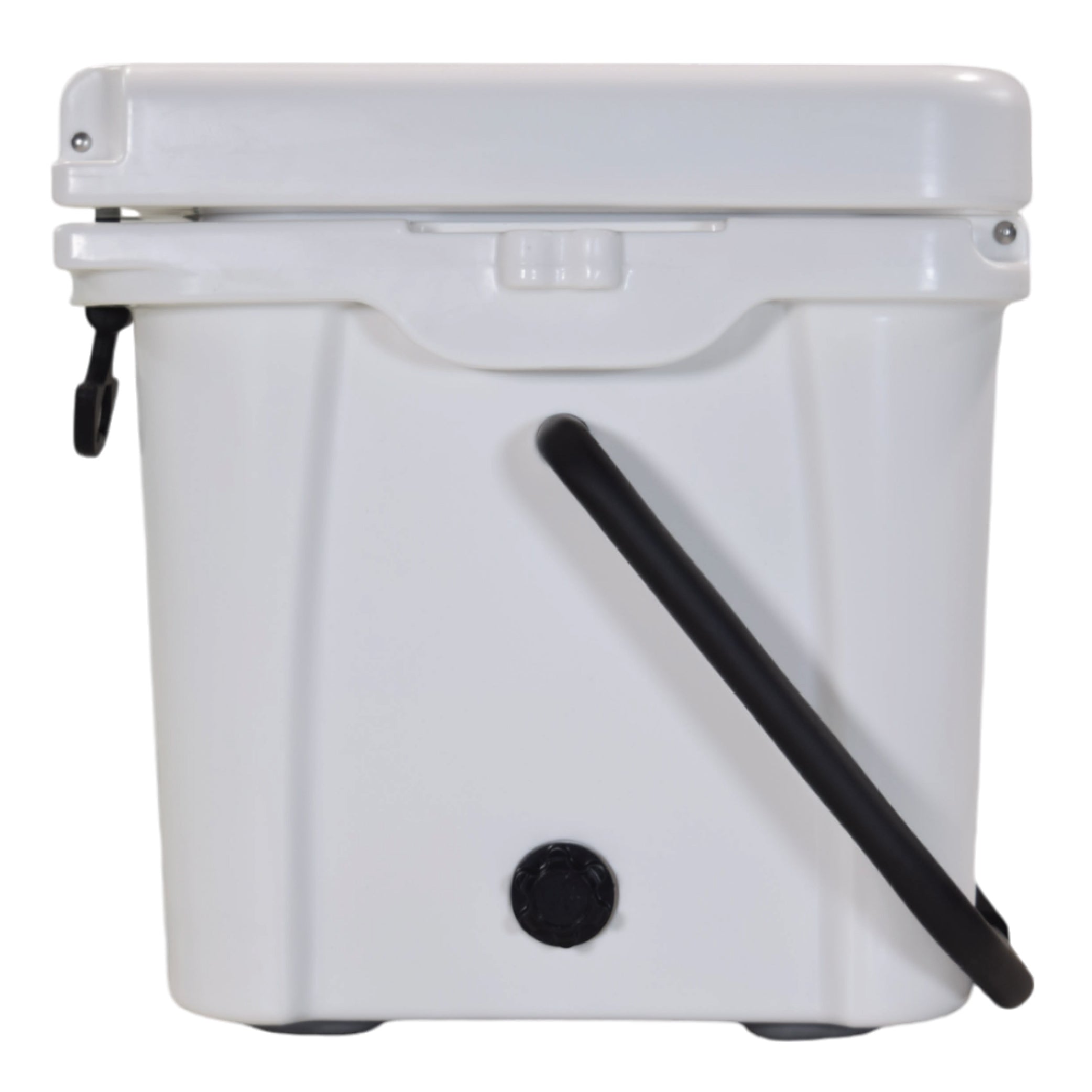 Bob The Cooler - 25QT "Wingman" Hard Cooler - Thick insulated walls/lid.(White)