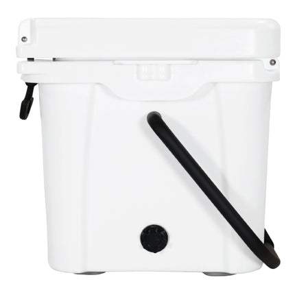 BOB THE COOLER CO 25QT "The Wingman" Leak-Proof Hard Cooler with Heavy Duty Handle & Built In Lid Latching Bottle Openers - Fits 30 12oz Cans for the Beach, Camping, Tailgating, Sports, & More
