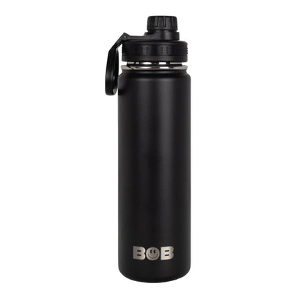 BOB THE COOLER CO - 26oz "The Big Swig" Double Wall Vacuum Insulated Water Bottle with Spout Lid, Made of Stainless Steel, Leak Proof, Great for Sports, Travel, & More