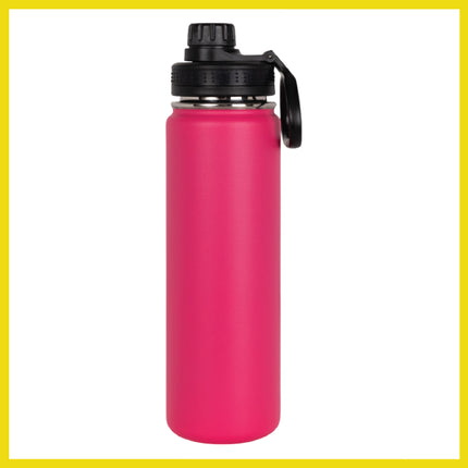 BOB THE COOLER CO - 26oz "The Big Swig" Double Wall Vacuum Insulated Water Bottle with Spout Lid, Made of Stainless Steel, Leak Proof, Great for Sports, Travel, & More