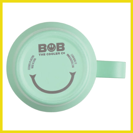 BOB THE COOLER CO - 30oz "The Big Sipper" Heavy Duty Double Wall Vacuum Insulated Tumbler with Straw and Handle, Made of Stainless Steel, Great for Travel, Beach, & More