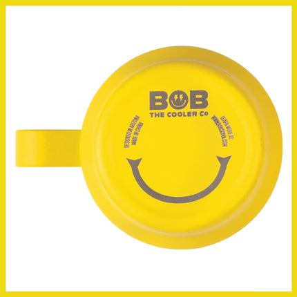 BOB THE COOLER CO - 30oz "The Big Sipper" Heavy Duty Double Wall Vacuum Insulated Tumbler with Straw and Handle, Made of Stainless Steel, Great for Travel, Beach, & More